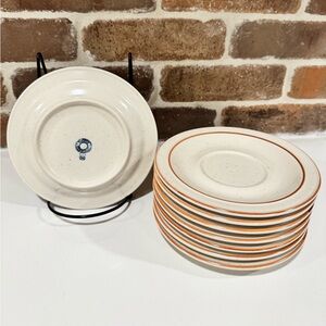 Drostdy Stonecraft Saucers plates Set of 8 South Africa RSA